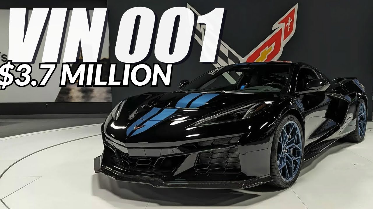 First C8 ZR1 corvette sold for 3.7 million dollars