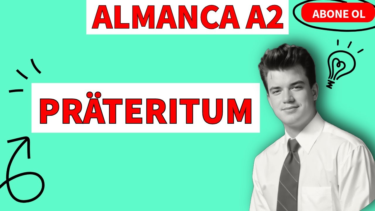 ALMANCA A2 TAM GRAMER - Präteritum - di'li geçmiş zaman #konuanlatımı