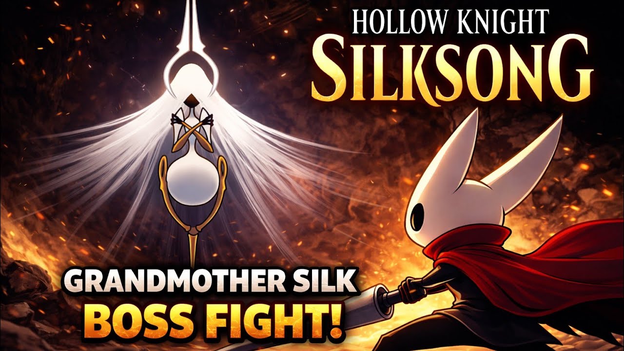 Grandmother Silk – Boss Fight | Hollow Knight: Silksong | PS5 #hollowknightsilksong 