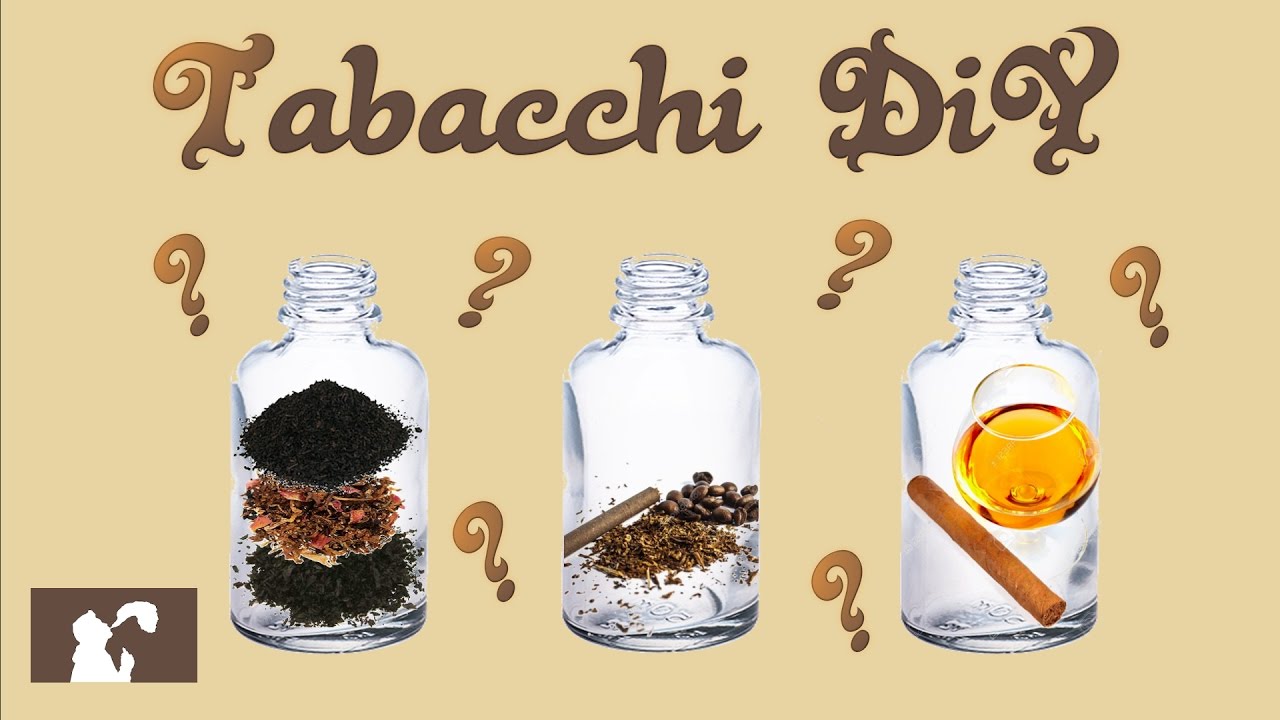 Mix tabacchi DiY - Le mie tre miscele tabaccose da svapo preferite [Ecig - ITA]