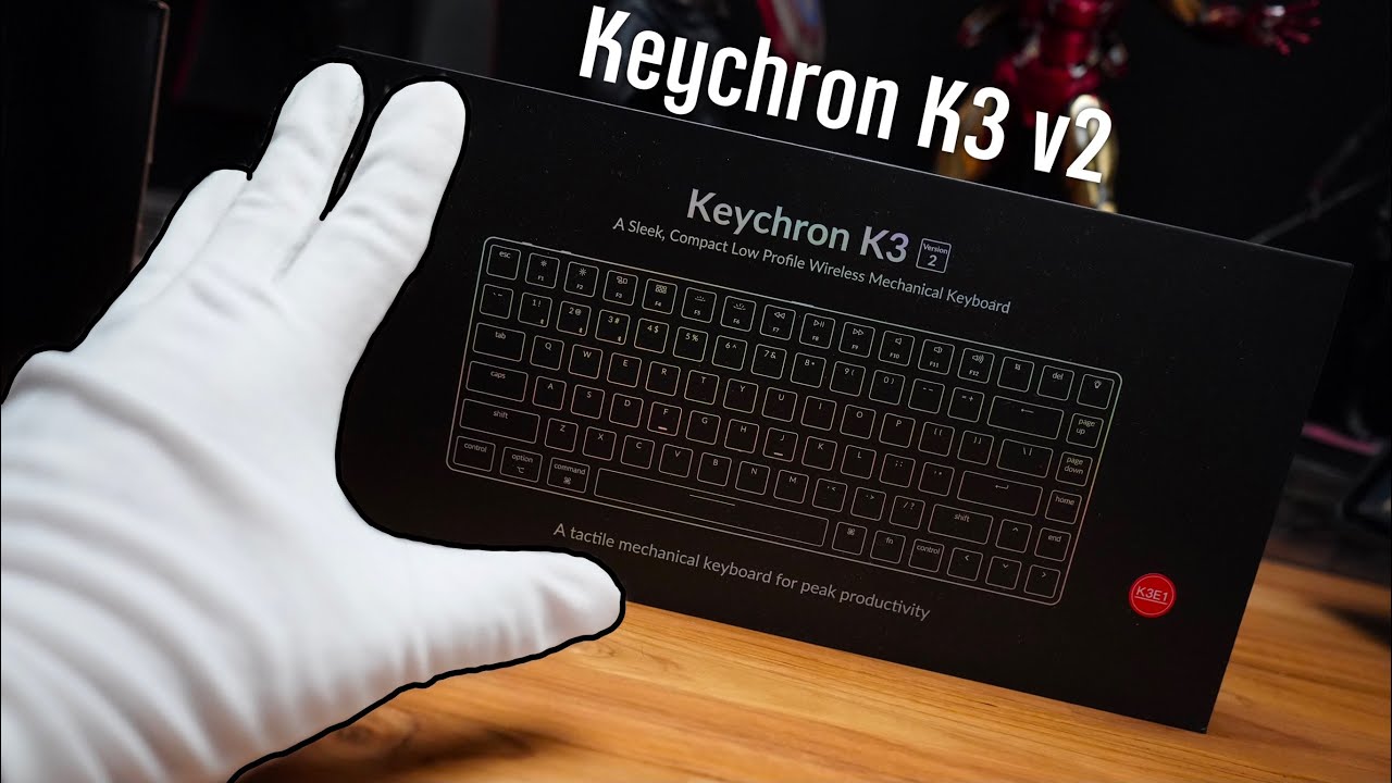Keychron K3 V2 (Red Switch) Unboxing Experience + Sound Test