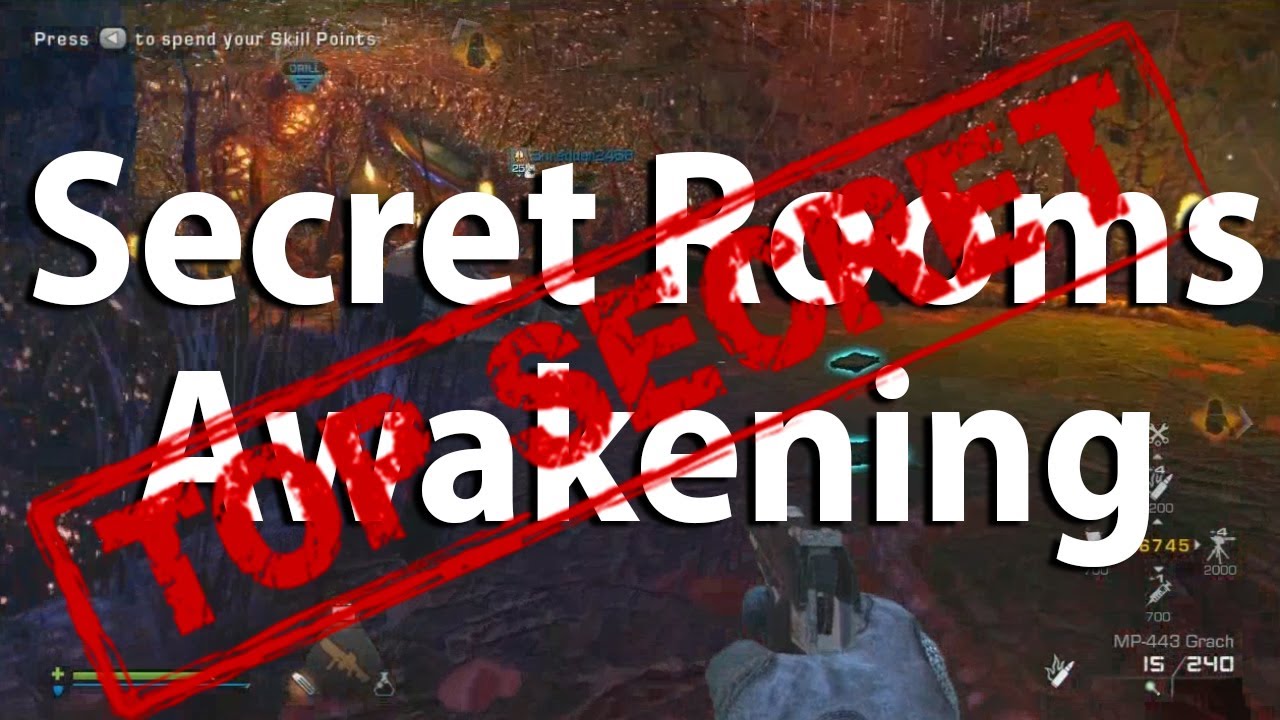 All Secret Rooms & Areas In Awakening (Call of Duty Ghosts Extinction)