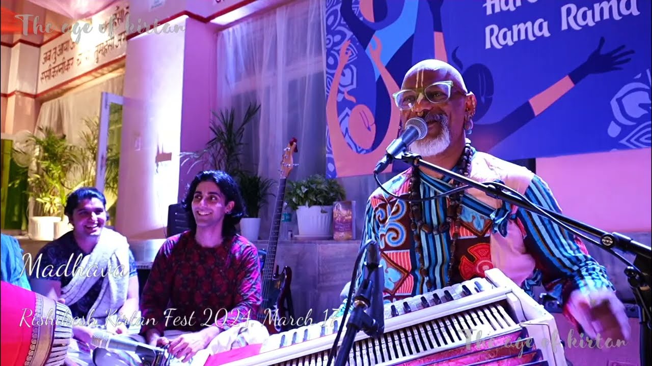 Rishikesh Kirtan Fest, 17.03.2024,H.G.Madhava prabhu