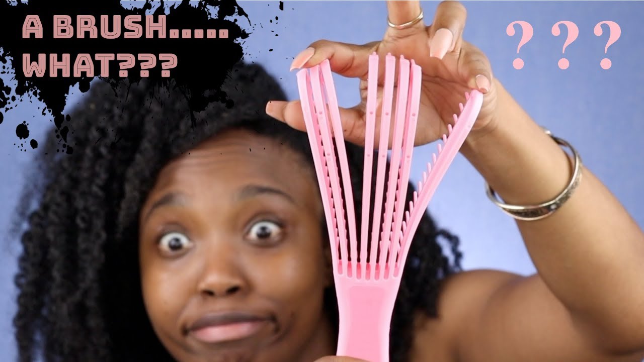 Расчёска... Что??? | Расчёска EZ Detangler для волос типа 4 | Лоферетты