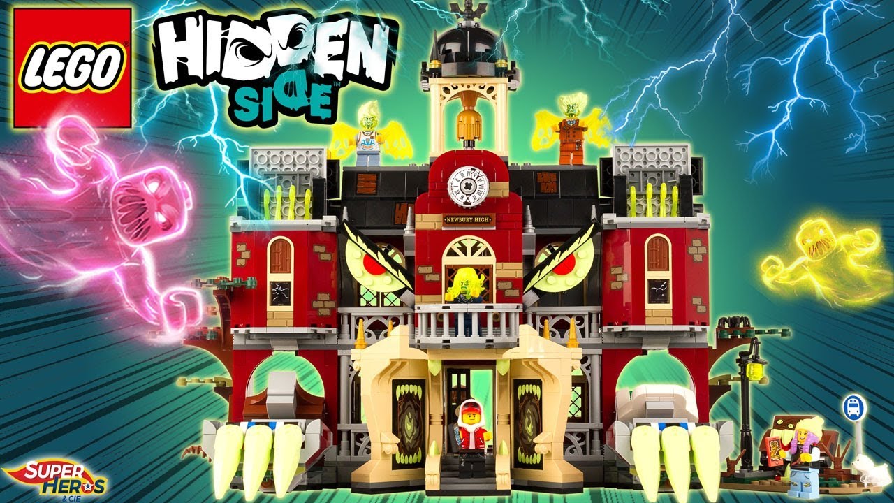 LEGO Hidden Side 70425 L'école Hantée de Newbury Halloween Haunted High School Speed Build