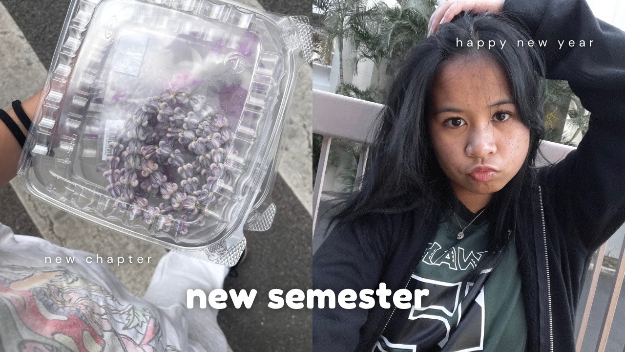 S1E6 college diaries / new year, new semester ˎˊ˗