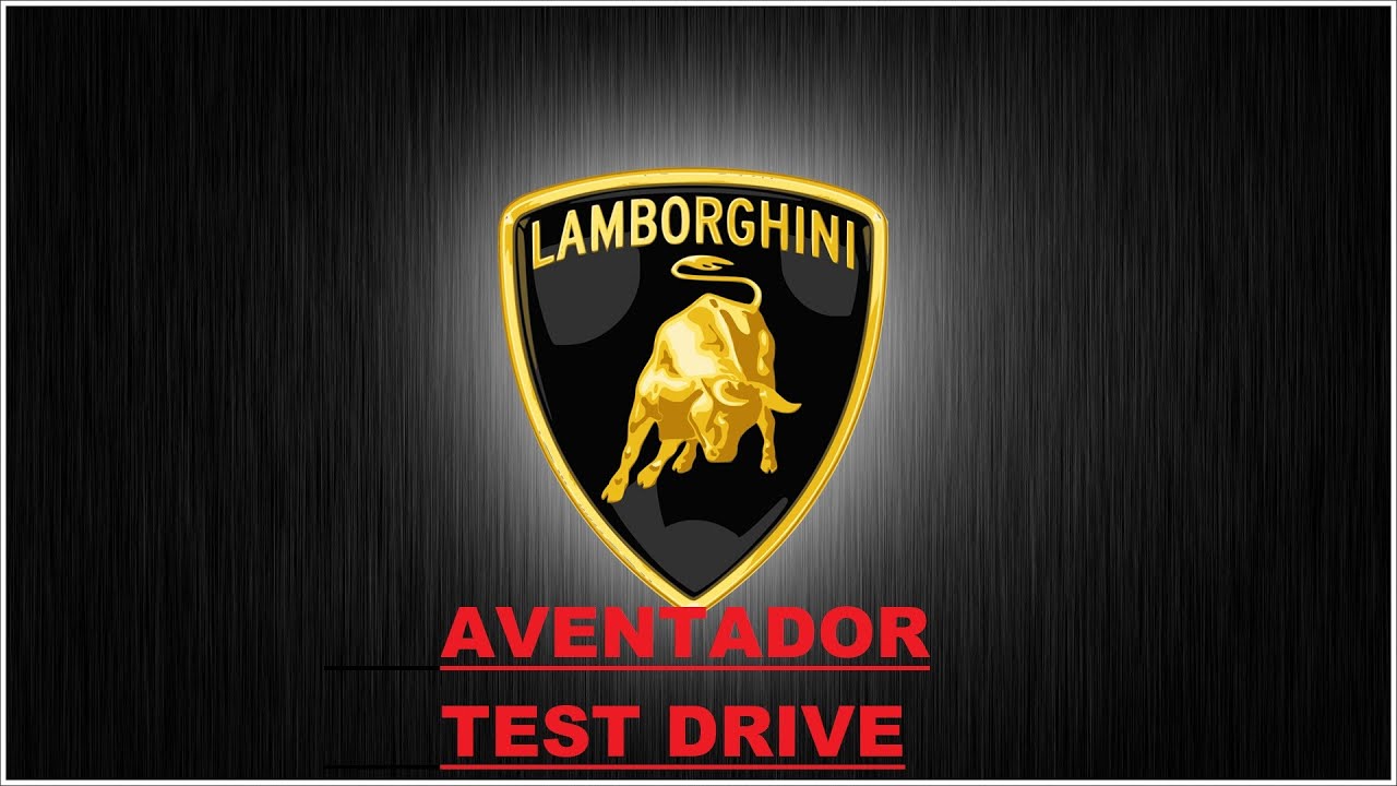 Lamborghini Aventador test drive