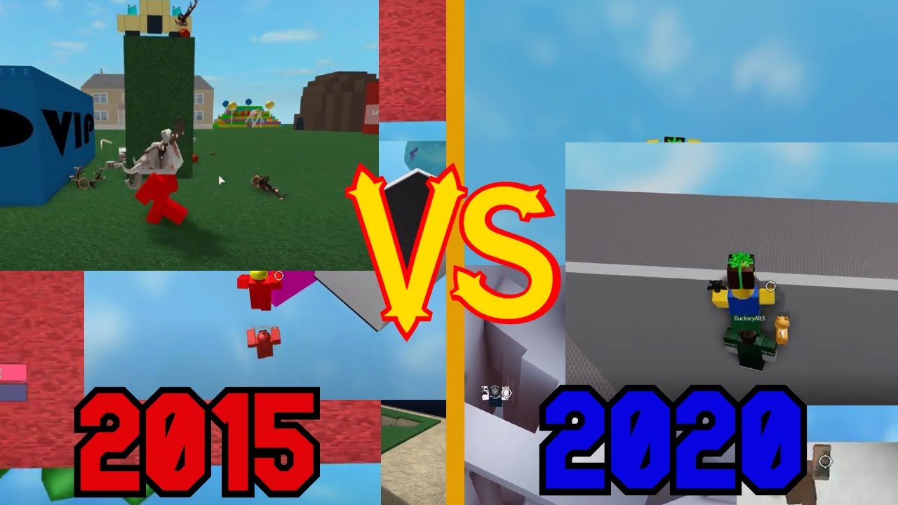 Glitches 5 Years Ago VS Now (Roblox)