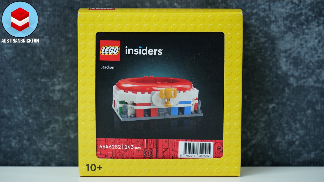 LEGO Sports Stadium Insiders Reward - LEGO Speed Build Review