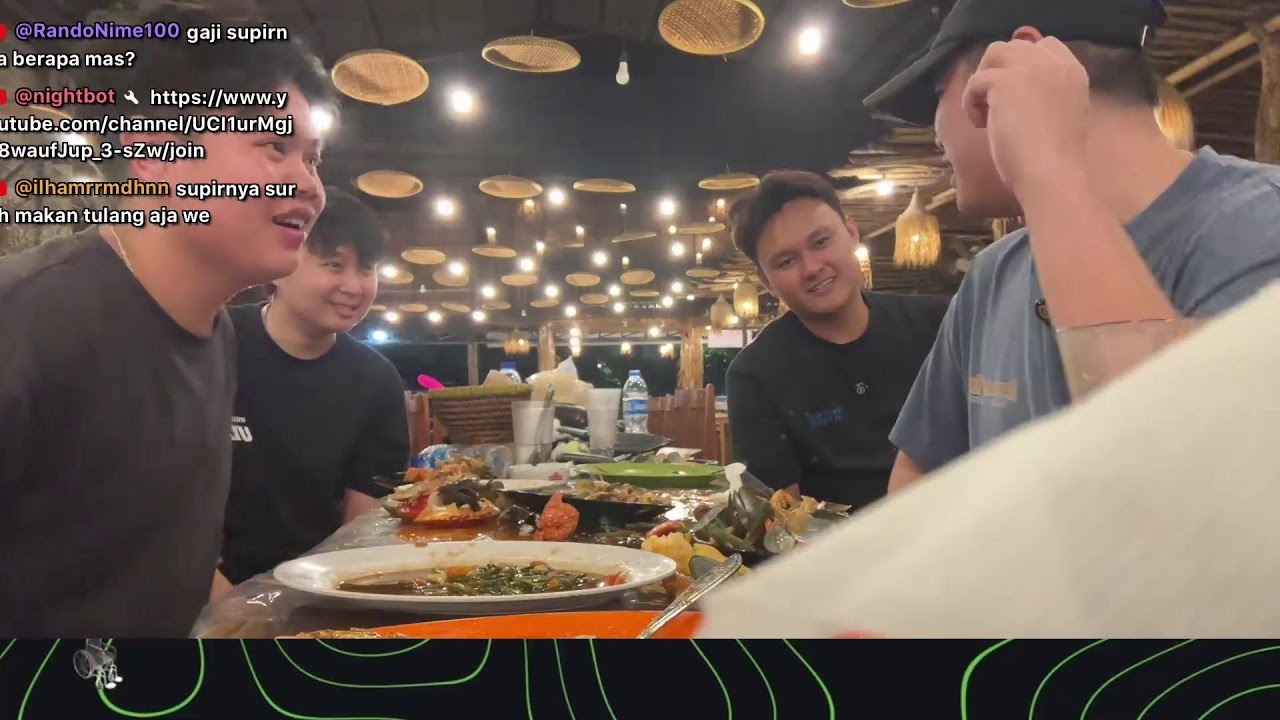 IRL MUKBANG SEAFOOD SEBELUM KE BALI