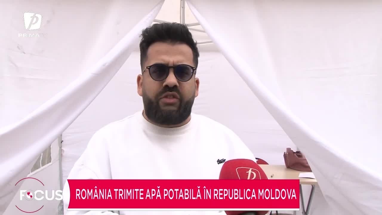 România trimite apă potabilă în Republica Moldova