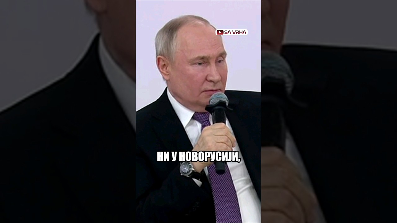 Putin: Dve decenije sam gledao &scaron;ta se de&scaron;ava (srpski prevod)