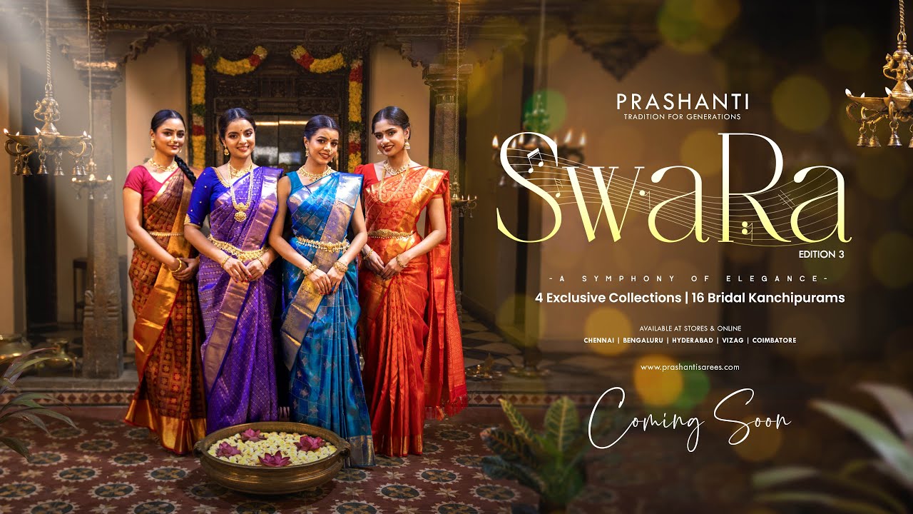 Swara Edition - 3 | Exclusive Kanchipuram Showcase | Coming Soon | Prashanti | 19 Jan 25