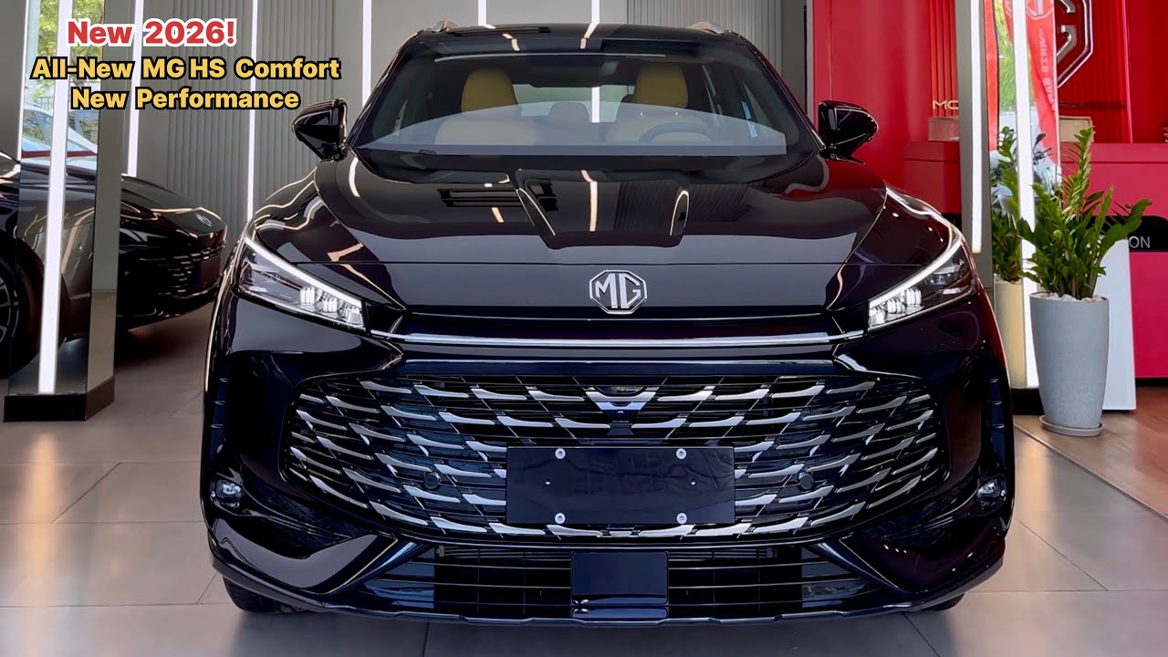 Совершенно новый MG HS Premium 2026 года: новый комфорт и производительность в салоне и экстерьер...
