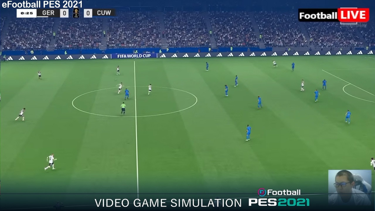 GERMANY vs CURACAO - FIFA World Cup 2026 Group Stage | Full Match All Goals | Simulation PES