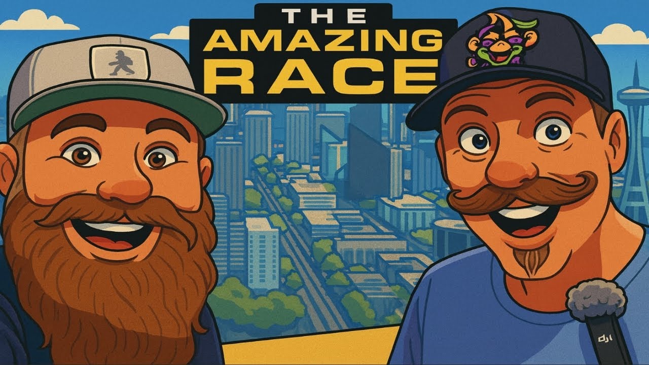 We recreated our Amazing Race finale in Seattle!
