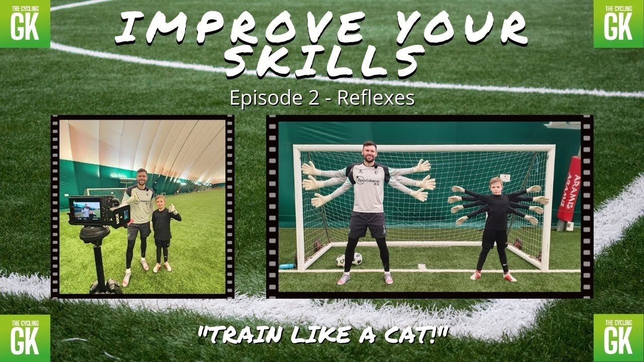Goalkeeper REFLEX SAVE Training Session For Kids..