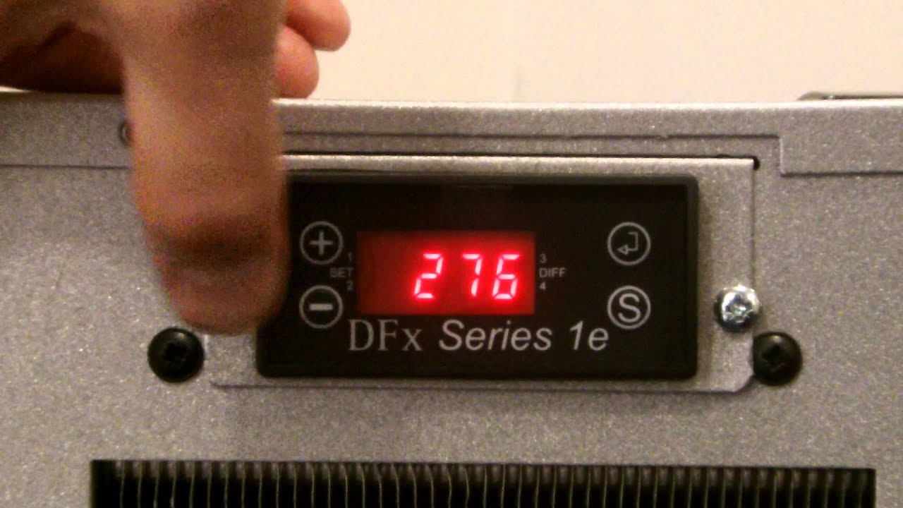 Cornelius coldFLOW DFx Series 1 and 1e calibration