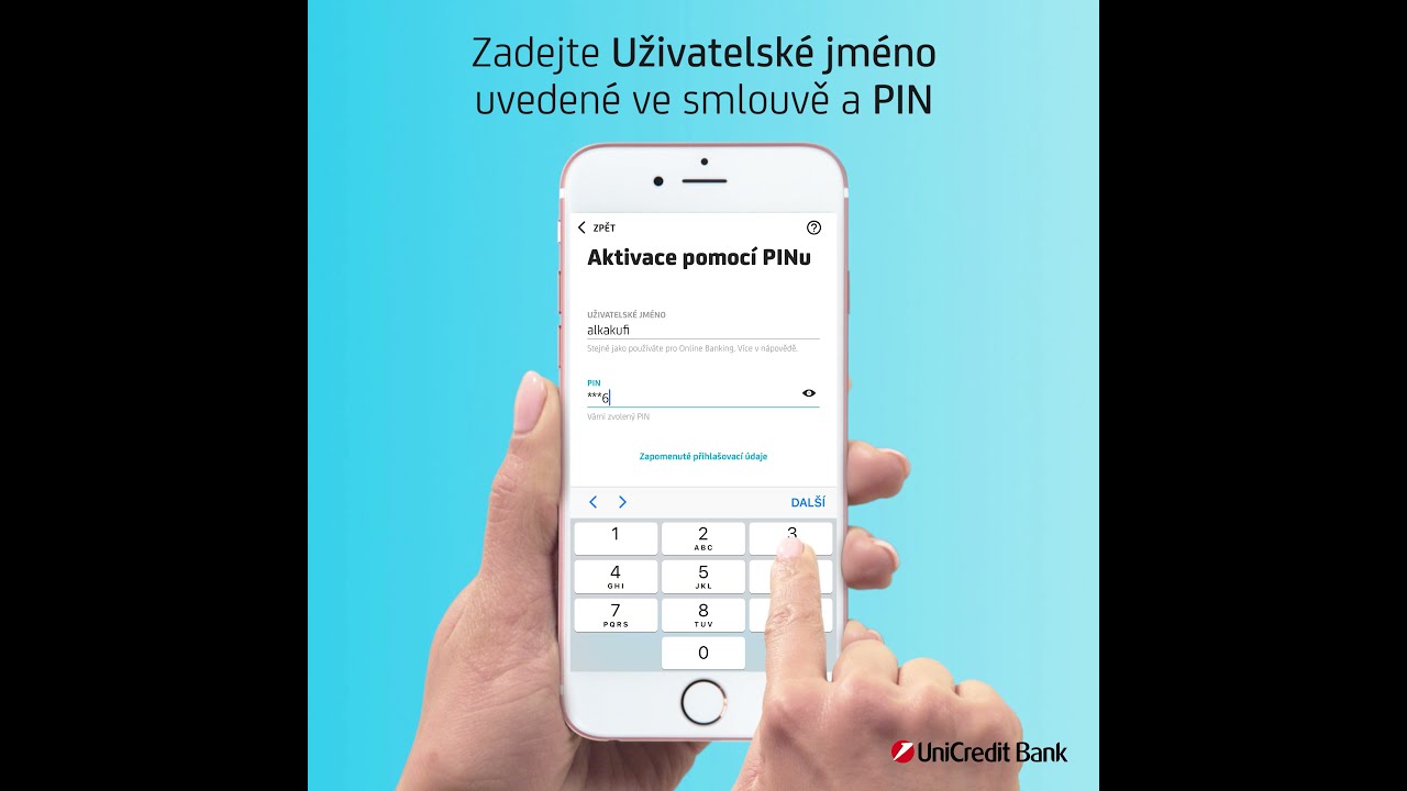 Jak aktivovat Smart Banking
