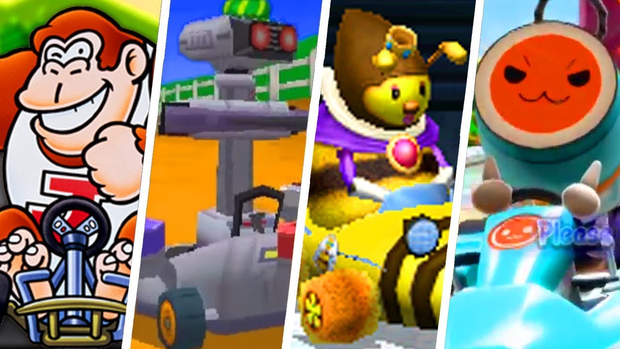 Evolution of Underused Characters in Mario Kart Games (1992 - 2018)