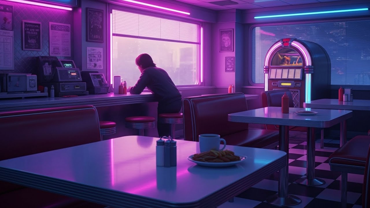 ＢＡＣＫ　ＴＯ　１９８５ [ Synthwave - Retrowave - Dreamwave Mix ] | Retro Diner Solitude