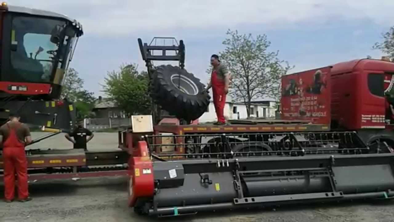Ferma Moise din Macin - Achizitie Combina Laverda Rev 200