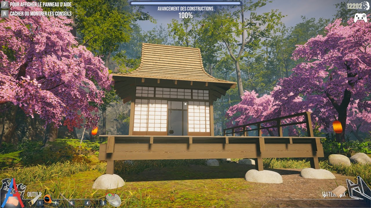 ⚒️ OMG une maison Japonaise sur House Builder [Let's Play fr#6] ⚒️
