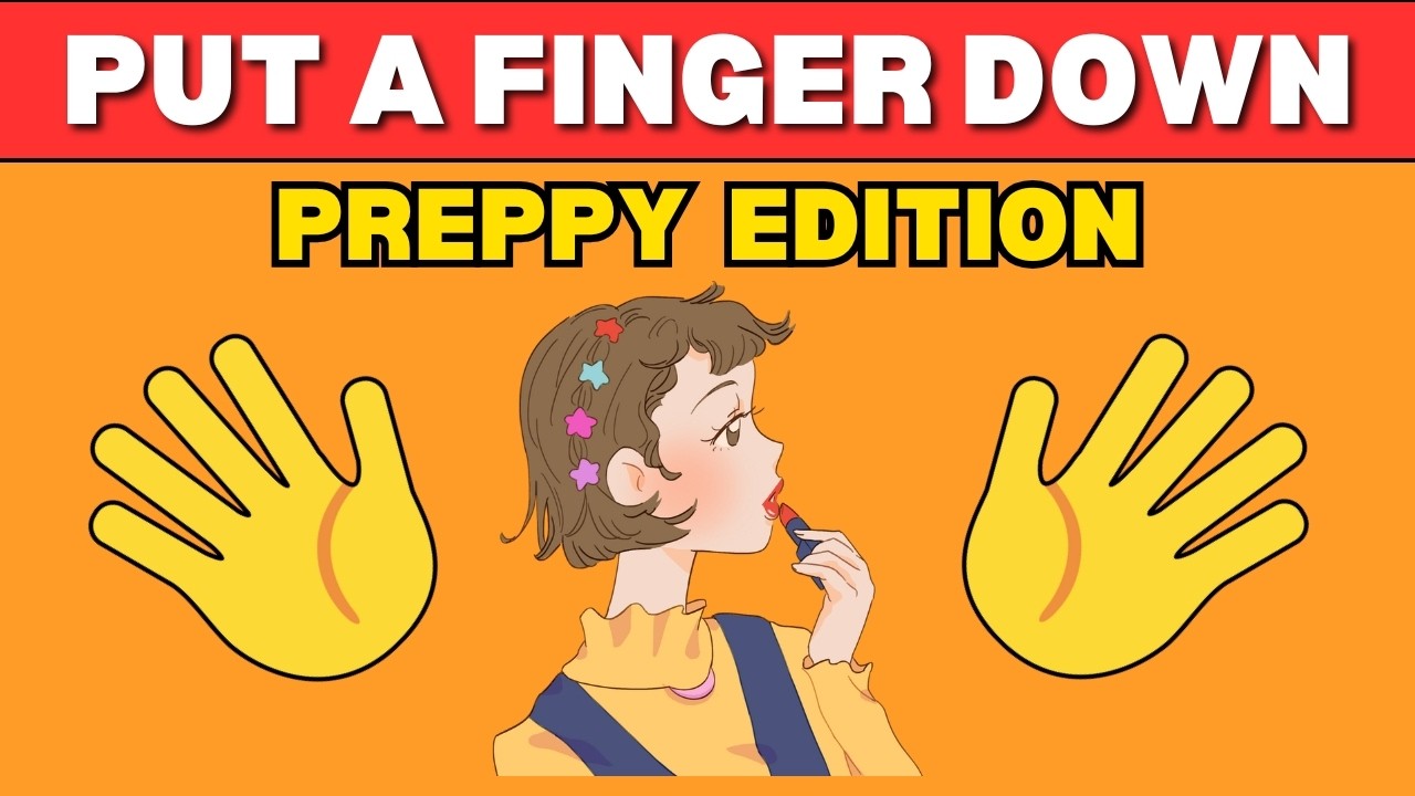 Put A Finger Down PREPPY Edition 💅 Are You Really Preppy?
