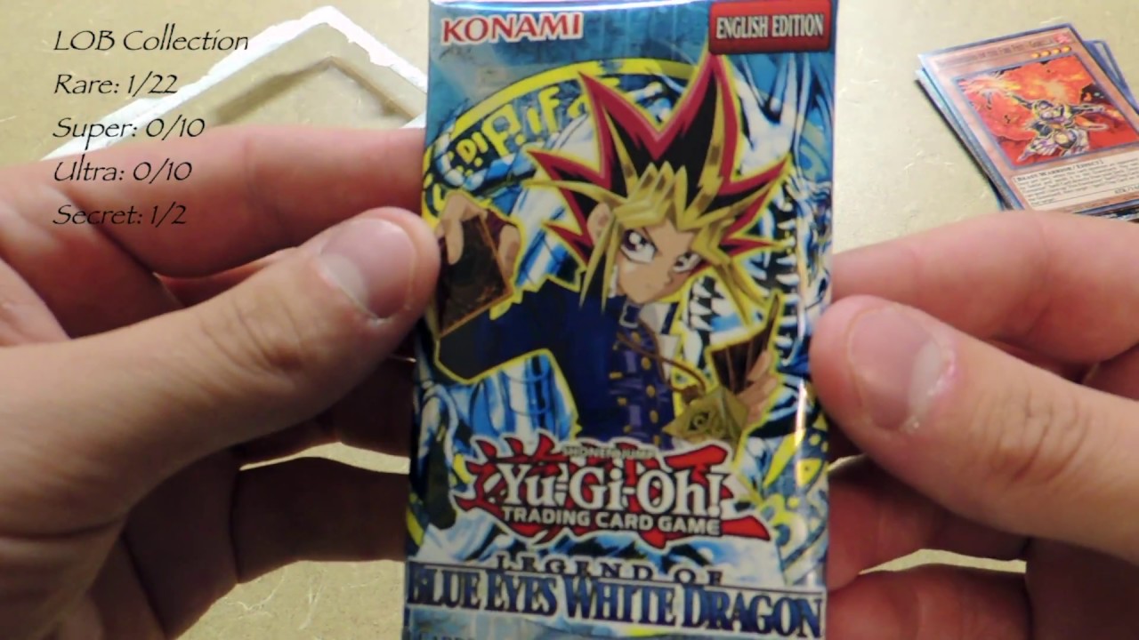 Yugioh LOB Pack Opening #1 (Unlimited)