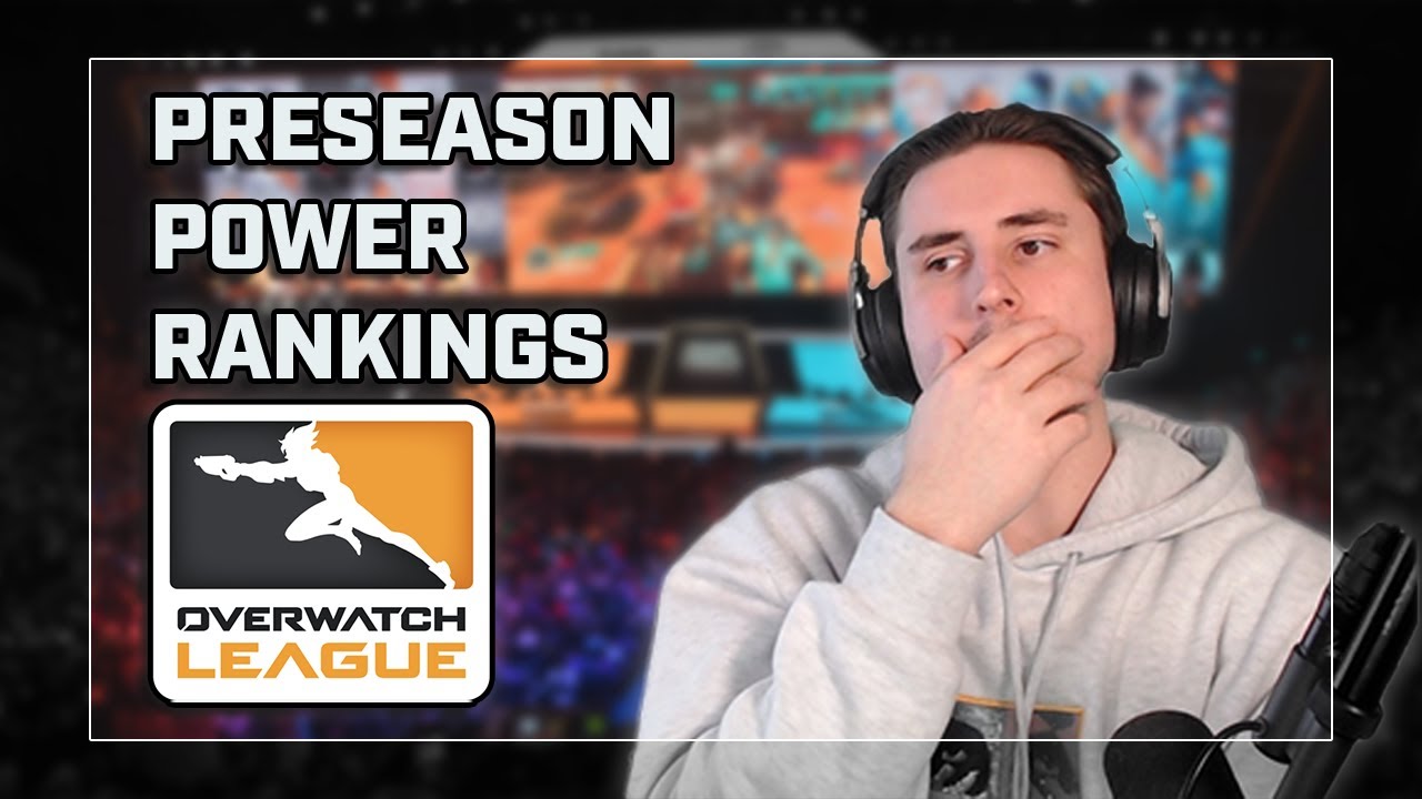 OWL 2021 Preseason Power Rankings