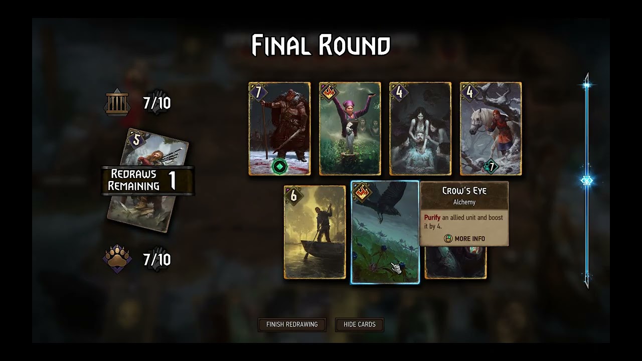 Gwent The Witcher Card Game Skellige Ursine Ritual discard deck