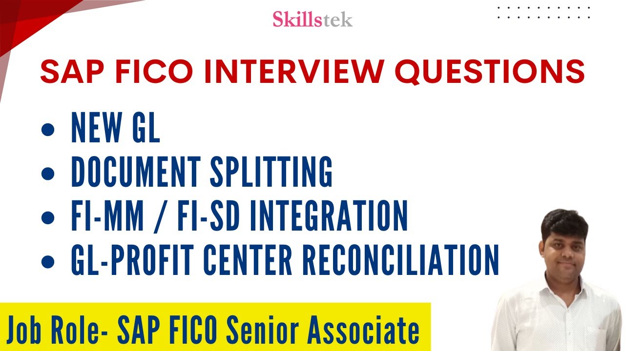 SAP FICO Interview Questions- Real-Time Job Analysis | SAP FICO Senior Associate Profile
