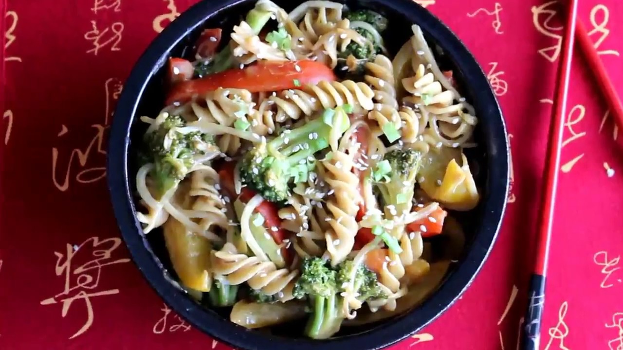 Asian Sesame Peanut Sourdough Pasta Recipe