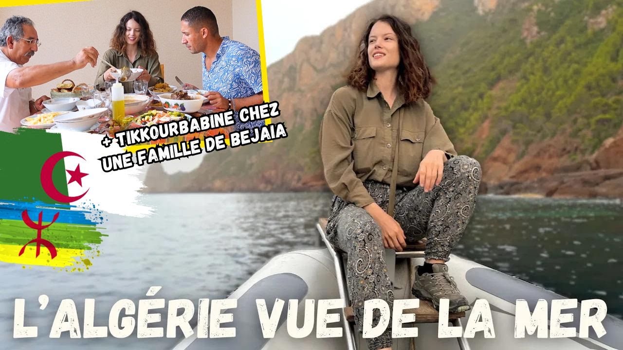 UN ALGÉRIEN ME FAIT VISITER BEJAIA EN BATEAU 🇩🇿 | (Et m'invite à manger Tikkourbabine) - Claire