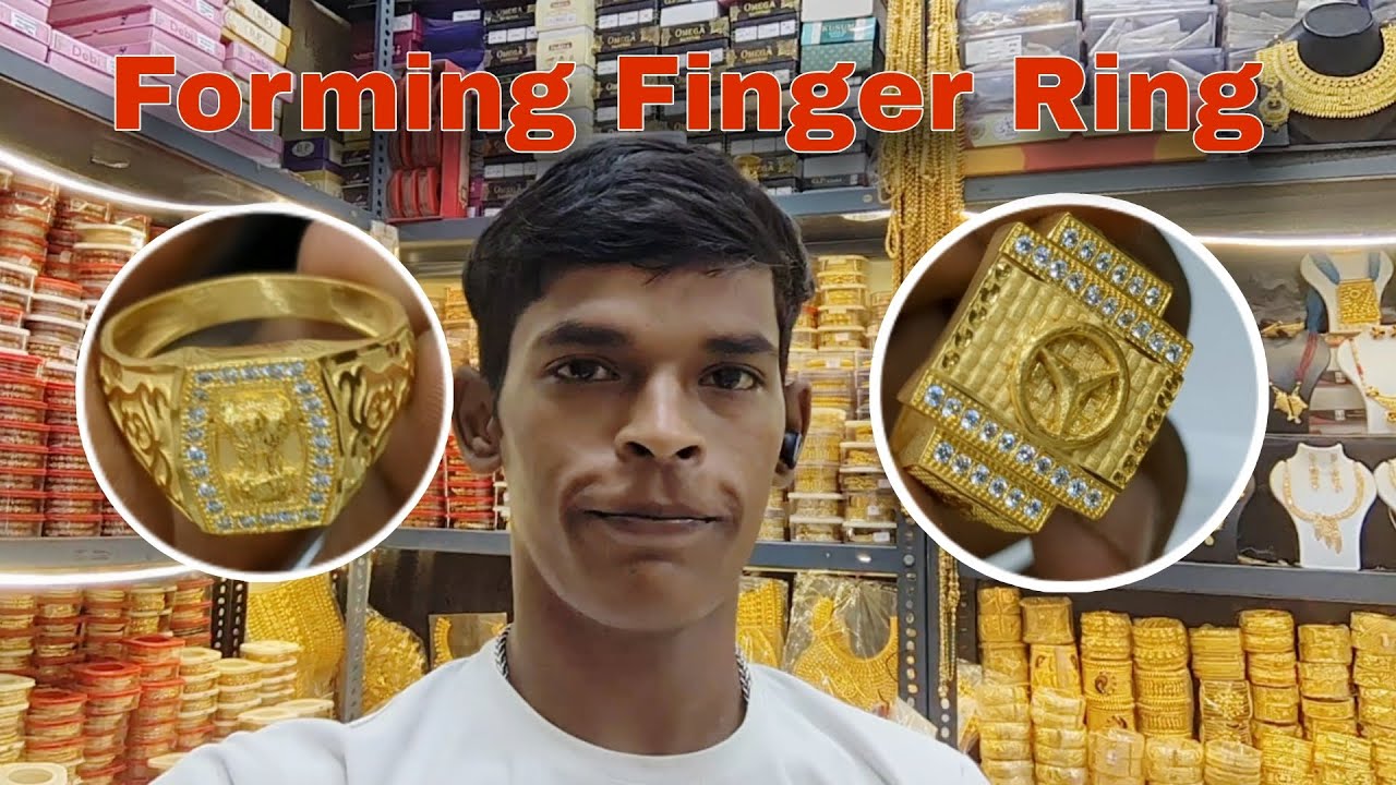 Forming Finger Ring Jewellery Wholesale Kolkata | Kolkatar Hasan Vlog 07
