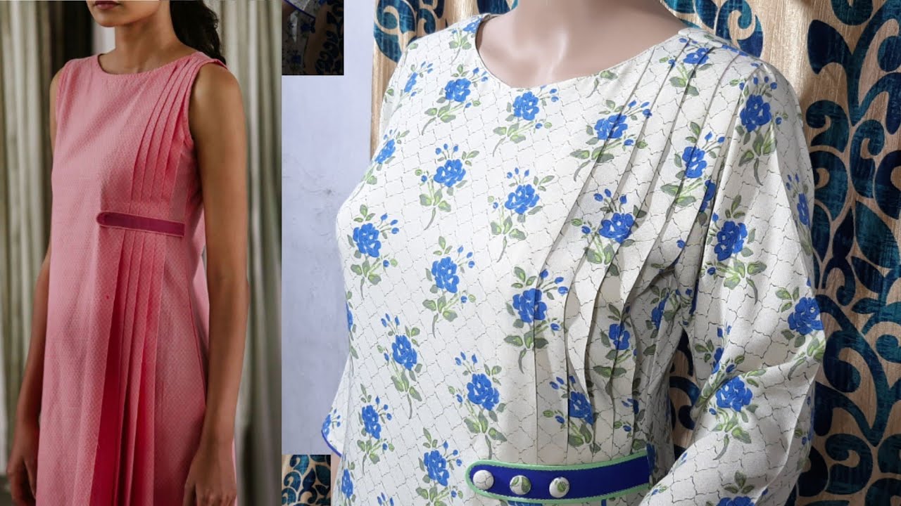 Designer Kurti cutting and Stitching Beautiful and Creativ/Sajid ALVI