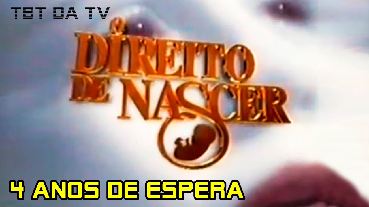 O DIREITO DE NASCER e sua versão ENGAVETADA quatro anos pelo SBT