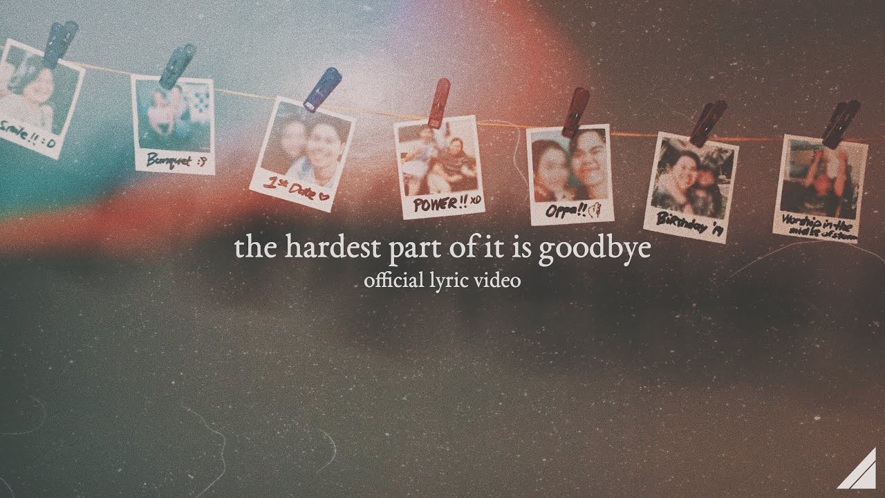 JAN AMIEL - The Hardest Part of it is Goodbye (Official Audio and Lyrics)