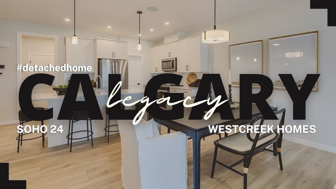 WestCreek Homes | Soho 24 | 2052 Sf | 4 Beds | 3 Baths | Legacy | SE Calgary | Homes for Sale