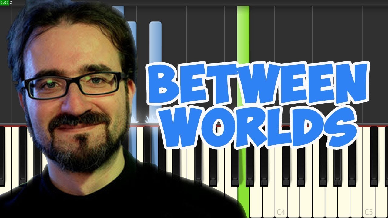 🎹 roger subirana - between worlds (Piano Tutorial Synthesia) ❤️♫