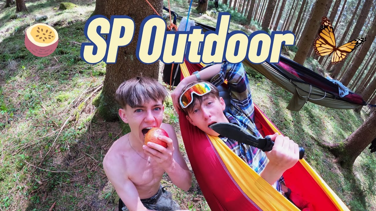 Wir übernachten und kochen im Wald 🥴🌲...(ein Traum🥩👌)