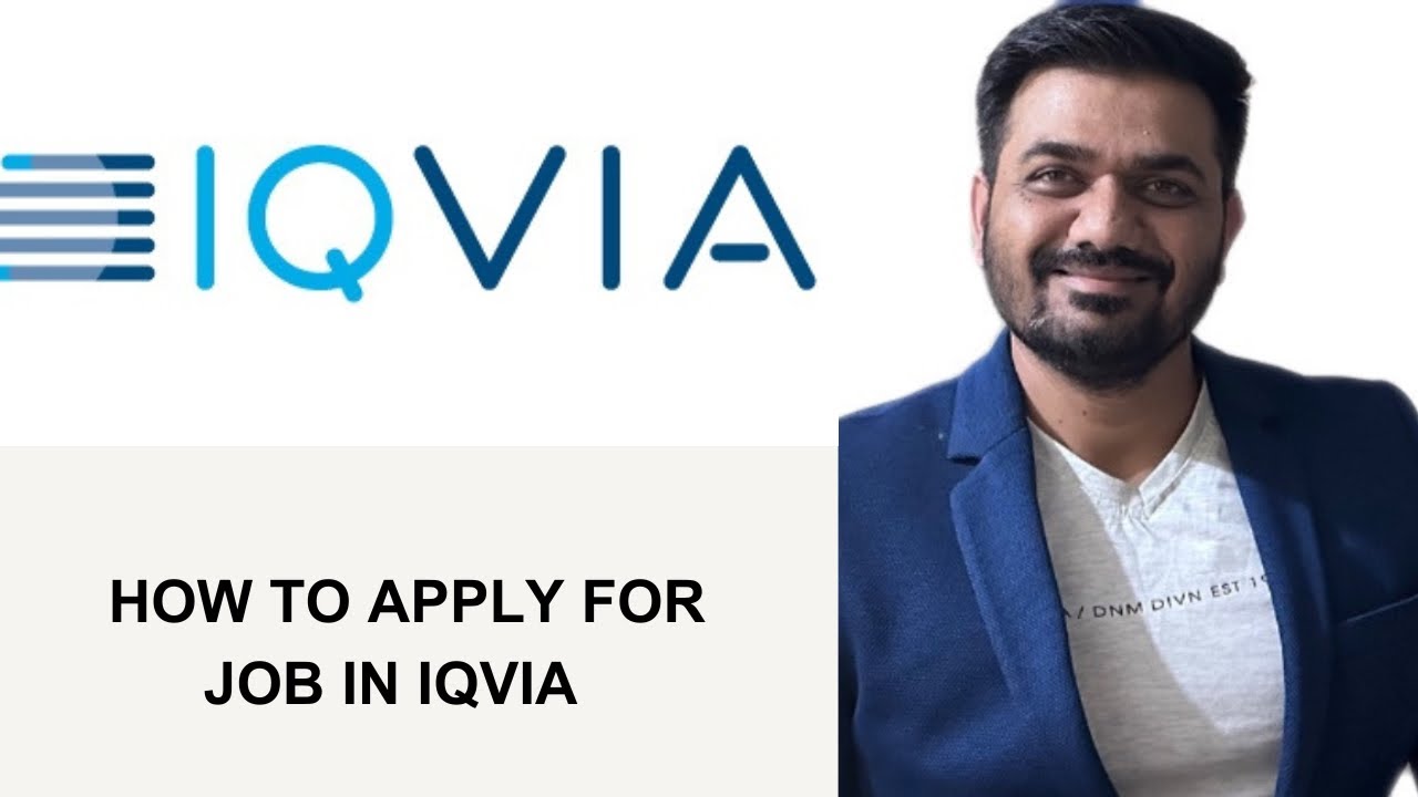 How to apply for IQVIA jobs as fresher #jobiniqvia