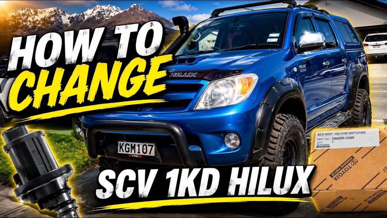 Toyota Hilux 1KD | suction control valve install SCV 