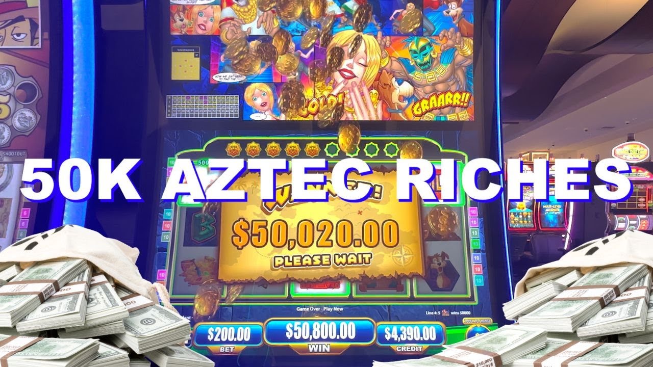 50K WIN!! The Hunt for AZTEC RICHES 💰
