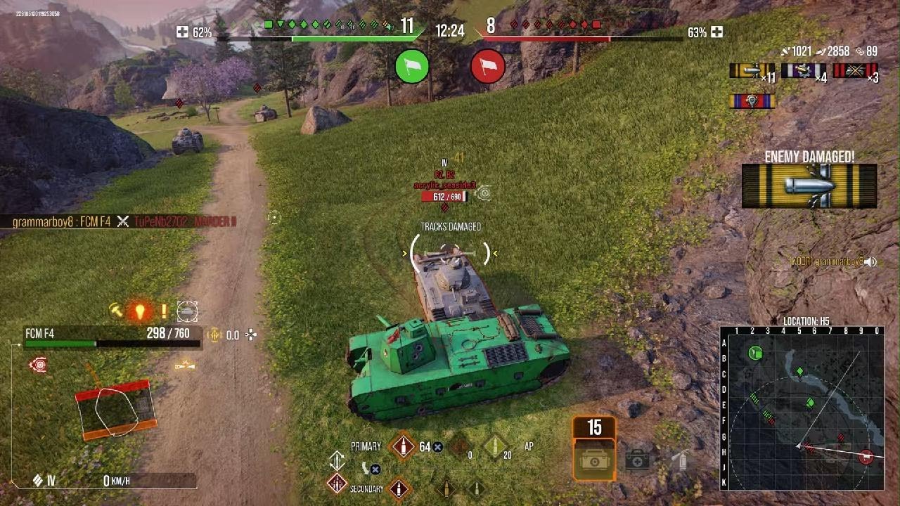 WoT FCMF4 the most unbalanced tank Wargaming has ever introduced