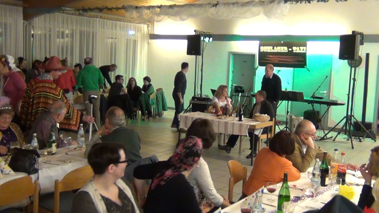 Großauer Freunde mit Schlager -Taxi ,Fasching 2015 Teil 1