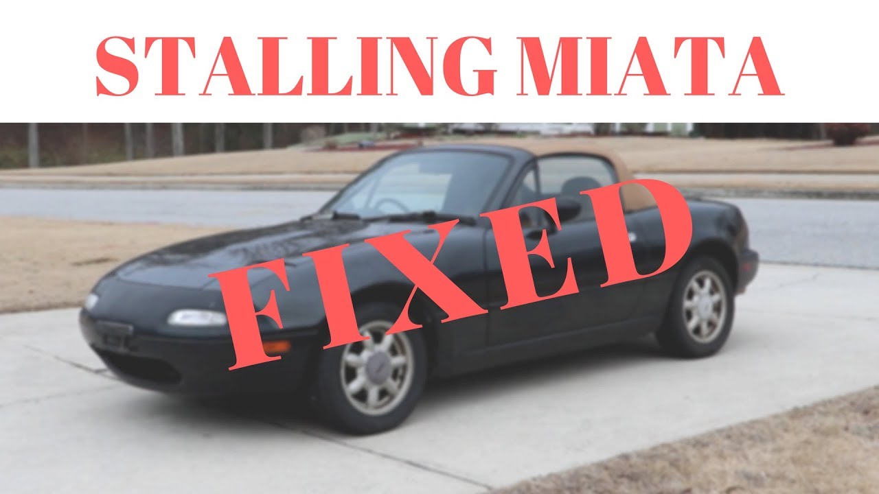 How to fix your stalling Miata for FREE - Throttle body IAC