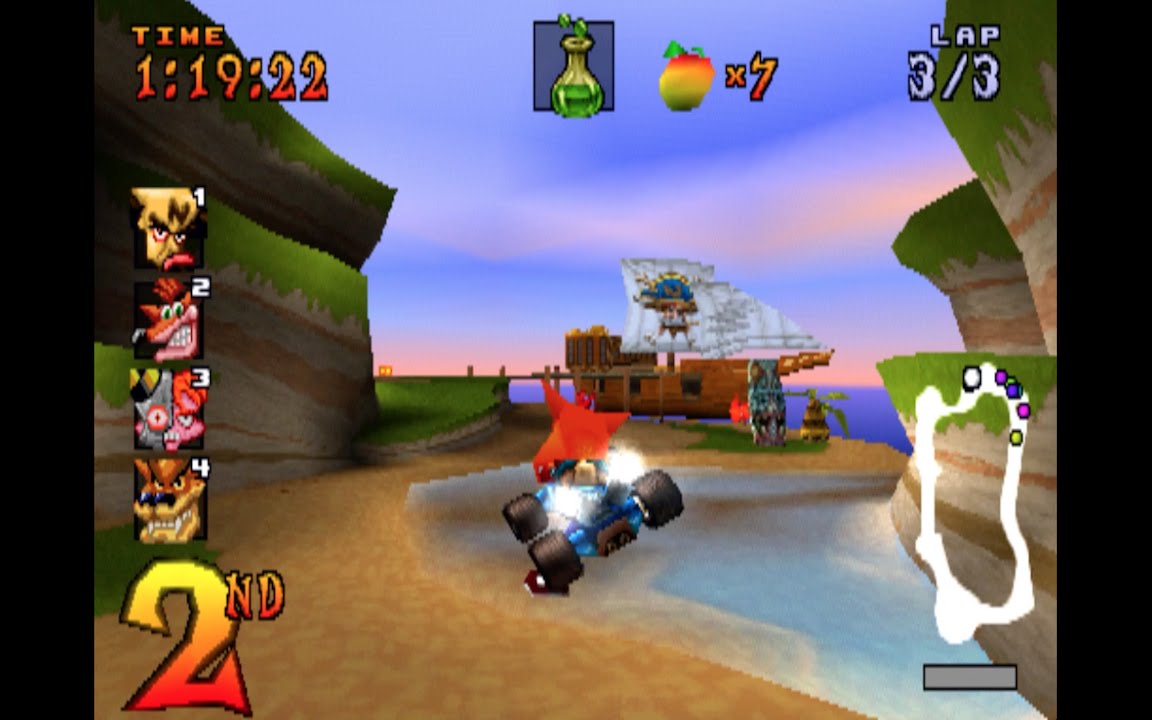 Crash Team Racing: Crash Cove [1080 HD]