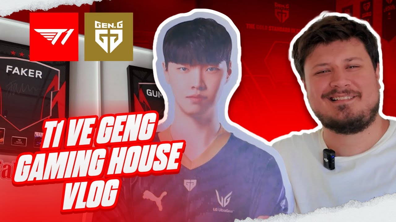 T1 VE GENG GAMING HOUSE ZİYARETİ