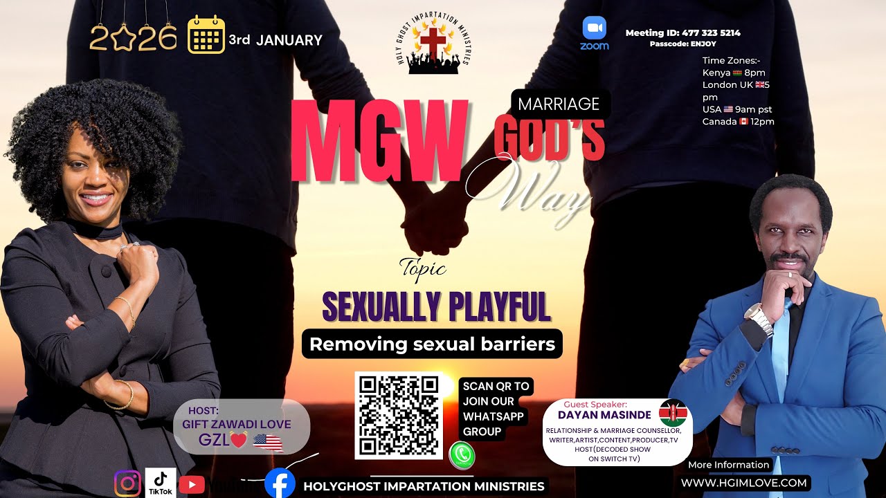 SEXUALLY PLAYFUL JAN DAY 3 MGW:- Removing sexual barriers